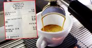 Napił się najdroższej kawy w Warszawie i pokazał paragon. Cena wgniata w fotel