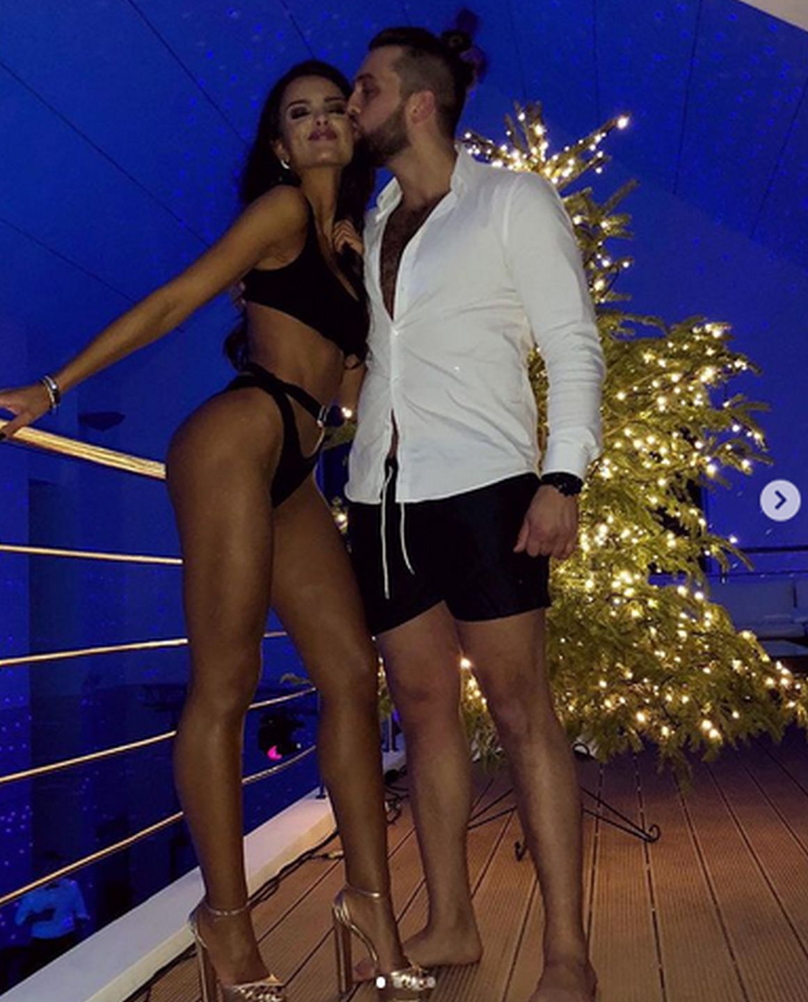 Klaudia El Dursi z partnerem