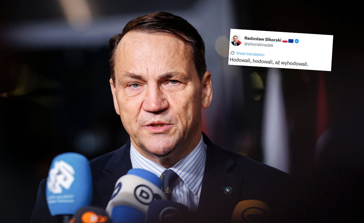 Partia Brauna wyprzedziła Konfederację. Wymowny wpis Sikorskiego