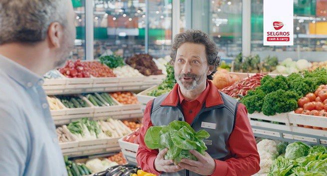 Selgros Cash&amp;Carry reklamuje ofertę świeżych owoców i warzyw (wideo)