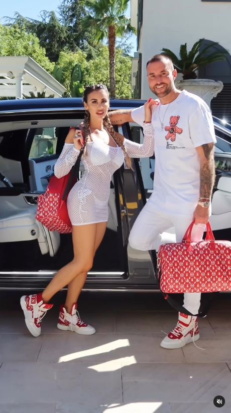 Philipp Plein i Lucia Bartoli 