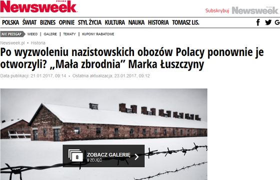 RASP pozwie Wolnejeziorany.pl za porównanie autorki tekstu w „Newsweeku” o „polskich obozach koncentracyjnych” do ogolonej prostytutki