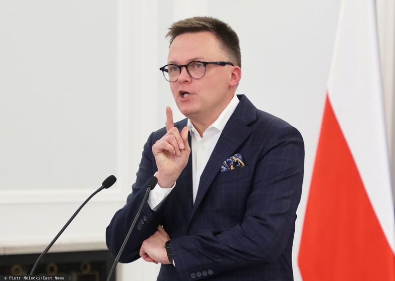 "Powinien się z tego wytłumaczyć". Marszałek Hołownia uderza w prezesa NBP
