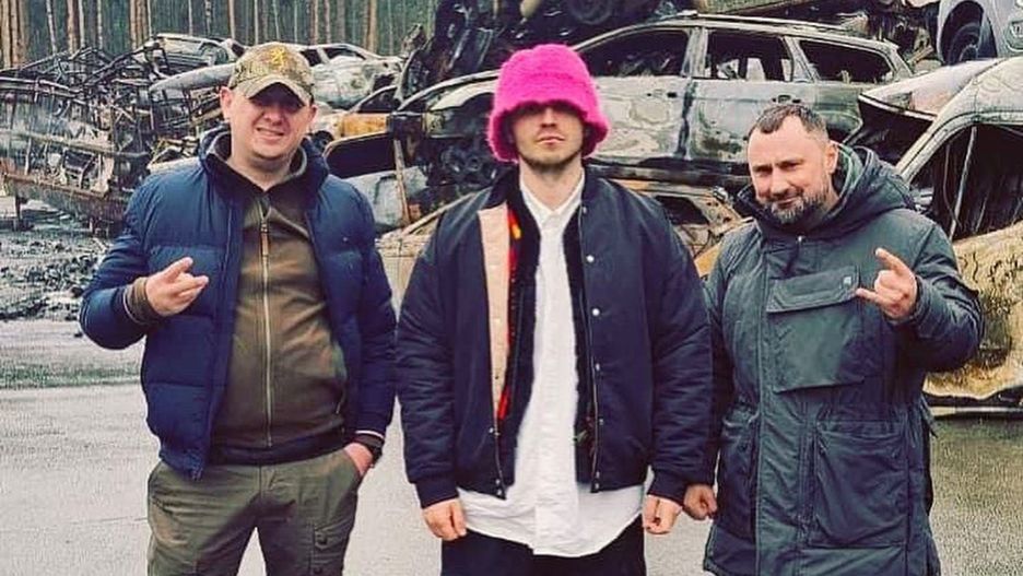 Kalush Orchestra wspierał mieszkańców Irpienia po wyzwoleniu miasta