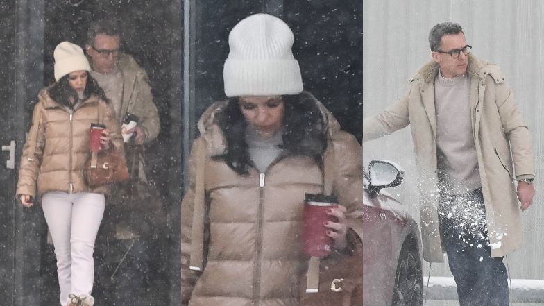 Kurzopki z nietęgimi minami opuszczają studio "Halo tu Polsat" 