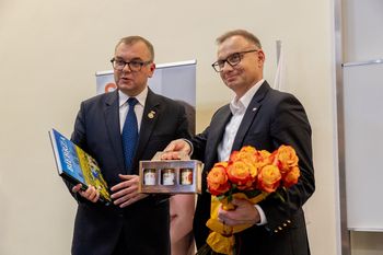 Skierniewice: Spotkanie z Andrzejem Dudą w Akademii Nauk Stosowanych