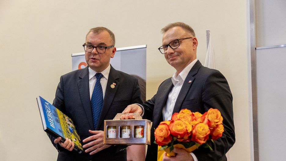 Spotkanie otwarte z Andrzejem Dudą w Skierniewicach.