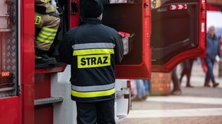 Niebezpieczna pogoda w Lubuskiem. Bardzo mocno wieje. Strażacy od rana dostali już 160 zgłoszeń