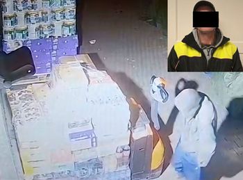 Kurów: Wszedł na magazyn sklepu i ukradł 100 butelek z alkoholem