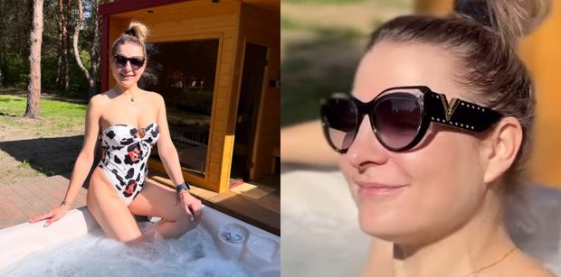 Magdalena Narożna celebruje majówkę, pluskając się w jacuzzi. Fani komplementują: "Fiu, fiu jaka syrenka!"