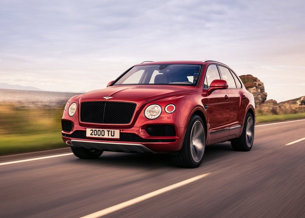 SUV Bentayga jest najpopularniejszym modelem Bentleya.