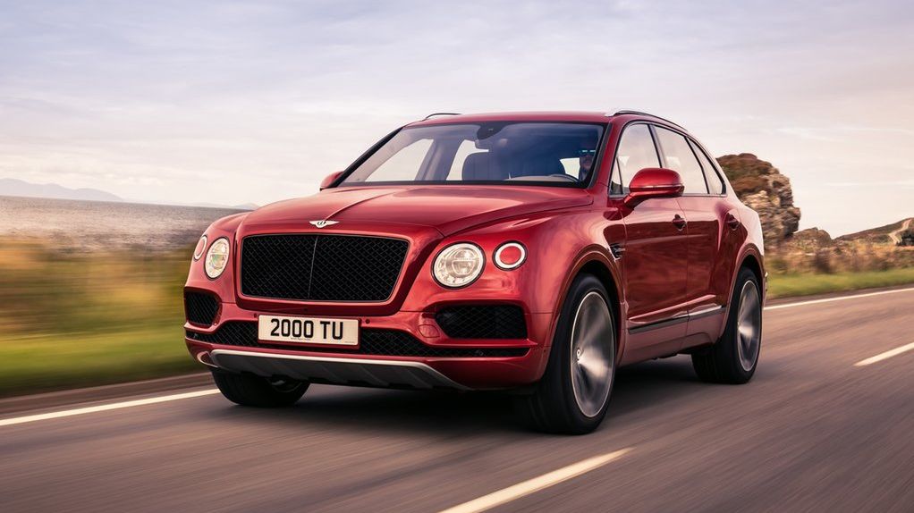 SUV Bentayga jest najpopularniejszym modelem Bentleya.