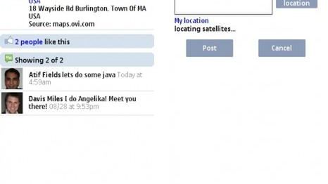 Nokia Messaging z Facebook 1