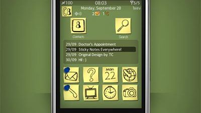 'Sticky Notes' w Blackberry 1