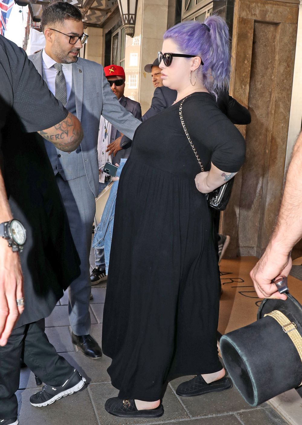 Ozzy Osbourne, 73, makes rare appearance with wife Sharon and daughter KellyOzzy Osbourne, 73, makes rare appearance after 'life-altering surgery' as he leaves his London hotel with his pregnant daughter Kelly, 37, and wife Sharon, 69.
07 Aug 2022,Image: 712562814, License: Rights-managed, Restrictions: NO United Kingdom, Model Release: no, Pictured: ozzy osbourne sharon osbourne Kelly Osbourne, Credit line: MEGA / The Mega Agency / ForumMEGA / The Mega Agency / Forum