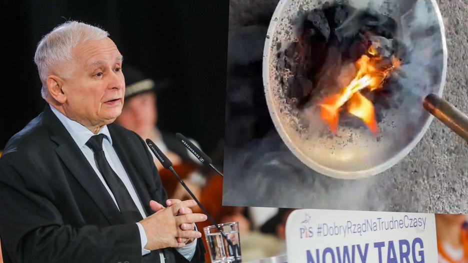 Burza o słowa Jarosława Kaczyńskiego.   "Trzeba palić wszystkim", nawet słabej jakości węglem z importu?