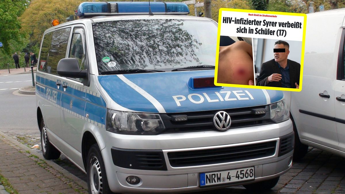 Syryjczyk ugryzł 17-latka.