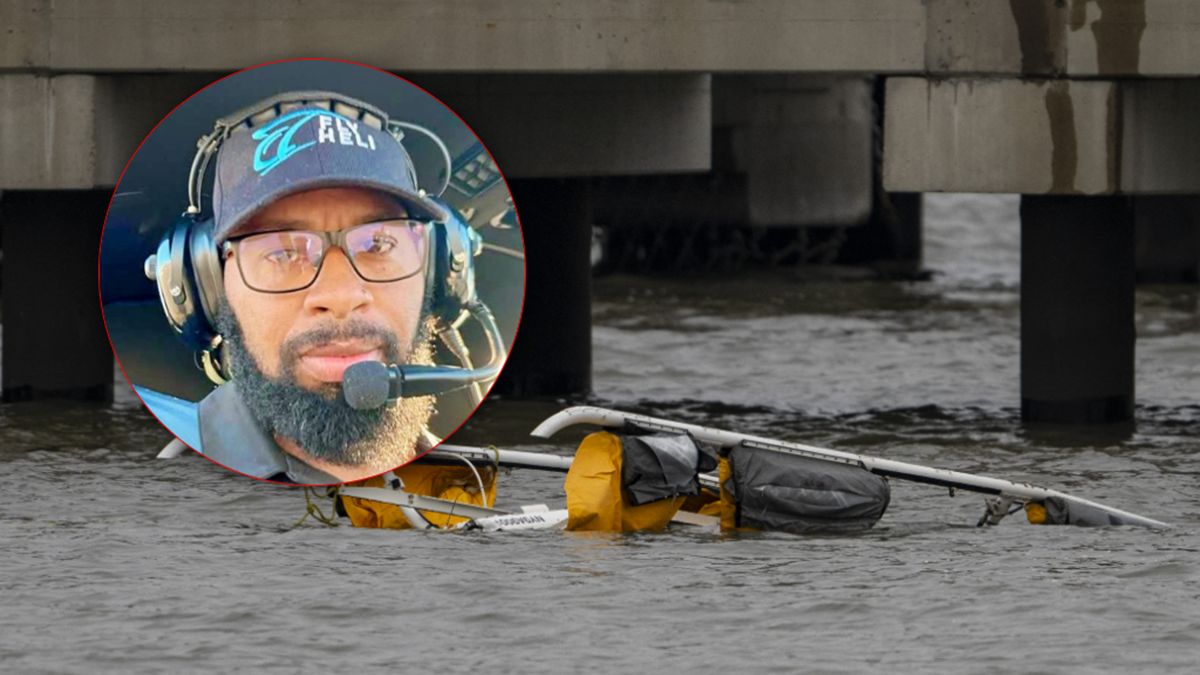 Sean Johnson był pilotem śmigłowca, który wpadł do Hudson.