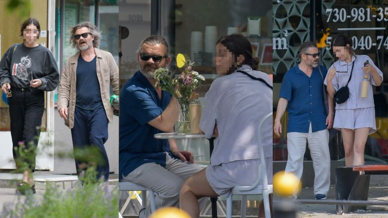 Jacek Braciak z tajemniczą znajomą