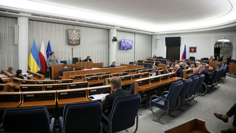 Ustawa o S?dzie Najwy?szym na komisji senackiejFot. Wojciech Olkusnik/East News, Warszawa, 01.06.2022. Senat. Posiedzenie Komisji Ustawodawczej oraz Komisji Praw Czlowieka, Praworzadnosci  i Petycji nt. nowelizacji ustawy o Sadzie Najwyzszym oraz niektorych innych ustaw.Wojciech Olkusnik