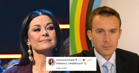 Kasia Cichopek rozpływa się pod starymi fotkami Maćka Kurzajewskiego. "Najlepszy z najlepszych". Miło? (ZDJĘCIA)
