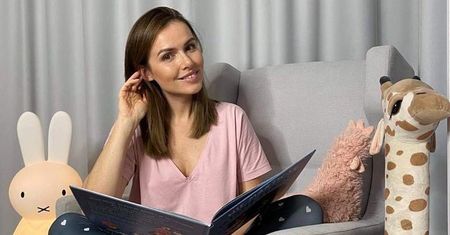 Marta Żmuda-Trzebiatowska w samym szlafroku. Miała ważny powód