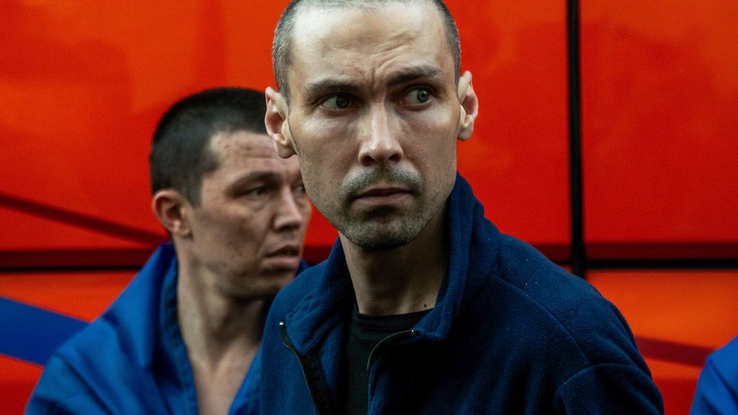 Ukraińscy jeńcy zwolnieni w ramach wymiany. 