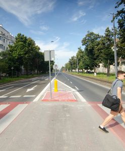Warszawa. Bezpieczniej przy przejściach dla pieszych w al. Waszyngtona