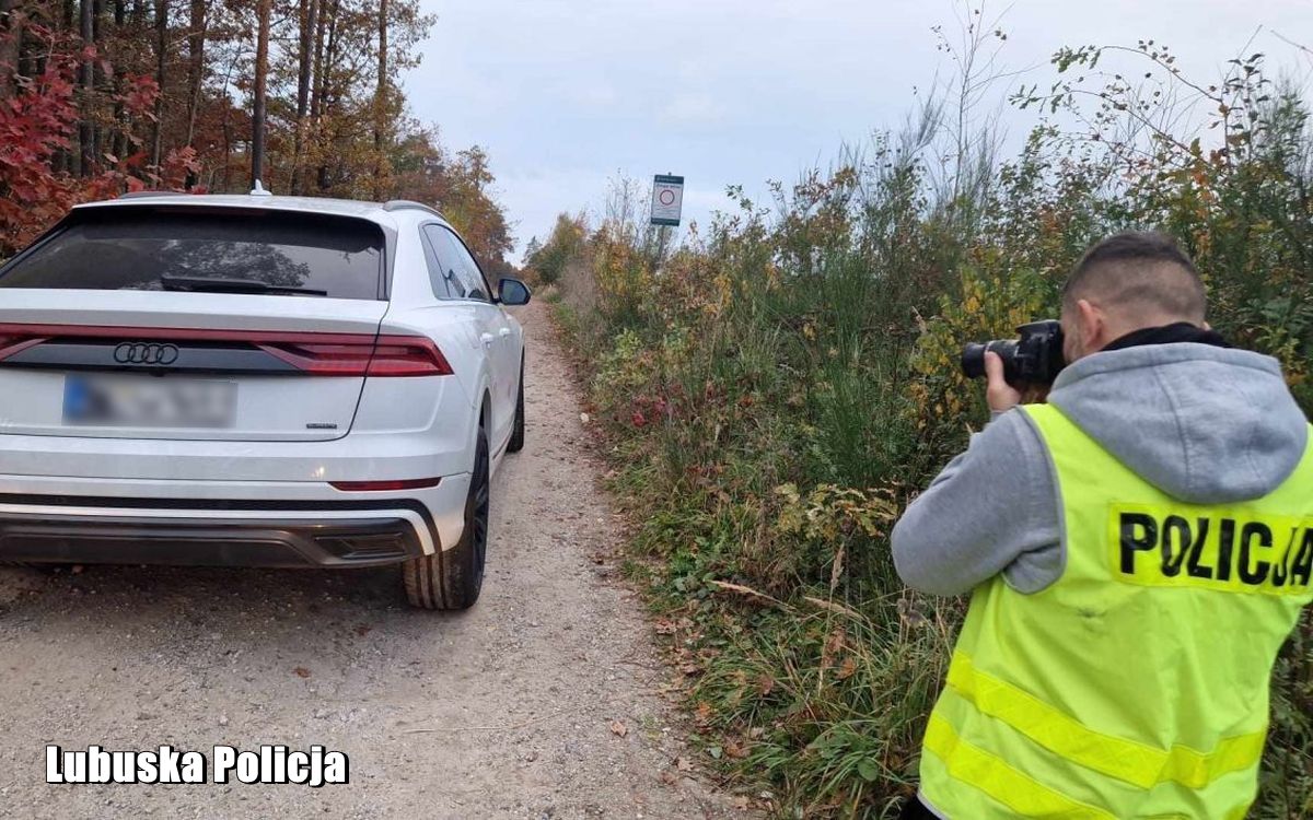 Odzyskane audi Q8 warte 400 tys. zł