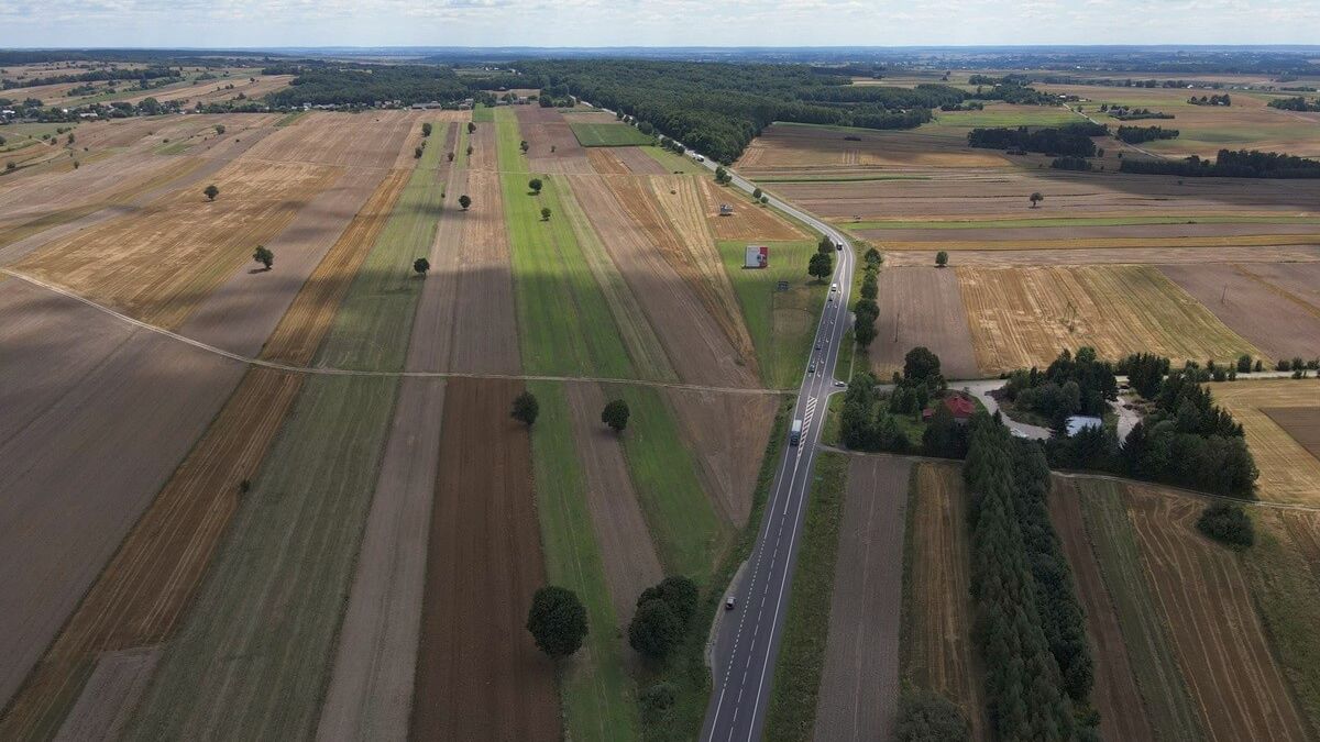 Droga krajowa nr 17 za Izbicą