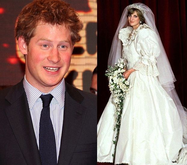 Księżna Diana zapisała w spadku Harry'emu... swoją suknię ślubną!