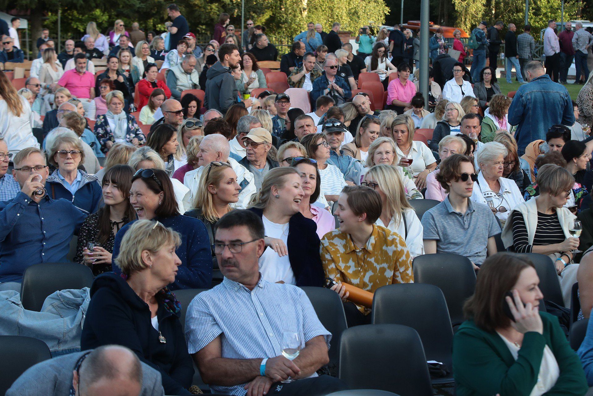 Plenerowy koncert Grzegorza Turnaua i jego przyjaciół w Baniewicach pod Szczecinem