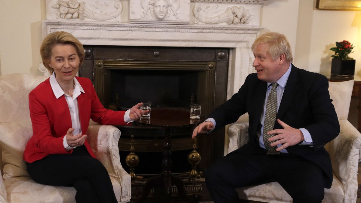 Brext. Szefowa PE Ursula von der Leyen (po lewej) i premier Wielkiej Brytanii Boris Johnson wrócą do rozmów w piątek.