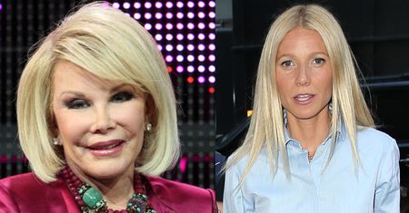 Joan Riverso o Paltrow: "Jest pomarszczona jak moje POŚLADKI"