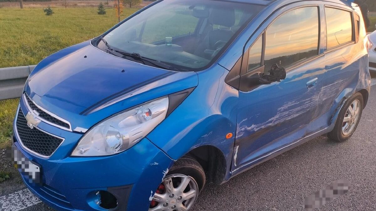 Chevrolet po wypadku