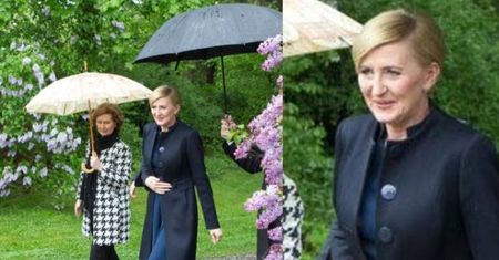 Nieudany retusz Agaty Dudy: ma... trzecią rękę! (FOTO)