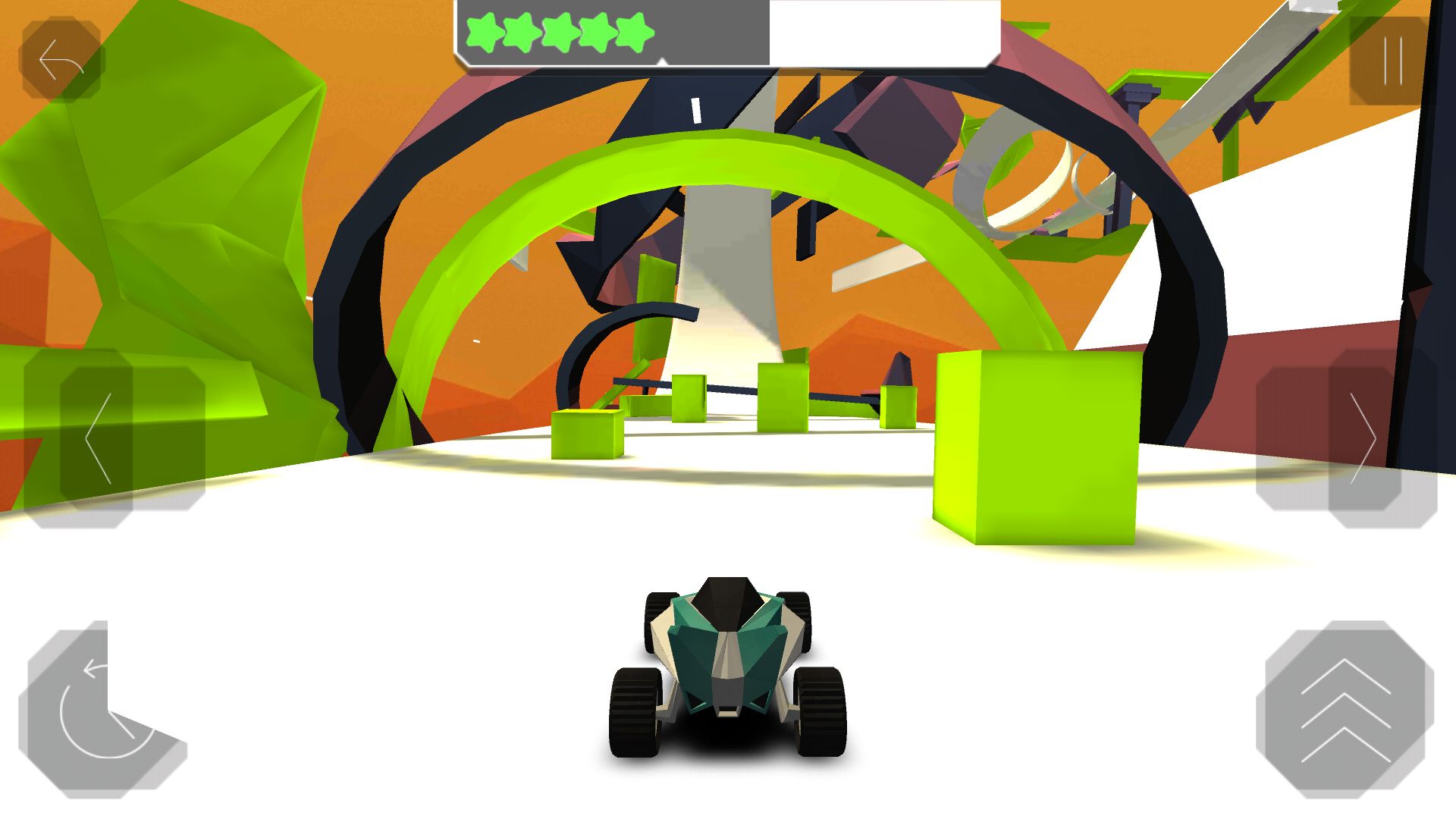 Ekstremalnie krótka, ale ciekawa wyścigówka. Recenzja Stunt Rush 6