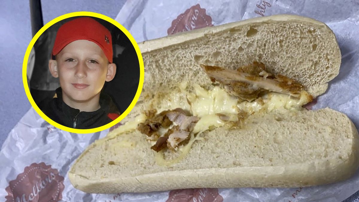 13-letni Rowan Parkin kupił za 10 złotych praktycznie samą bułkę