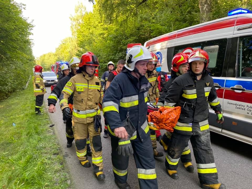 Na miejsce dotarło lotnicze pogotowie ratunkowe
