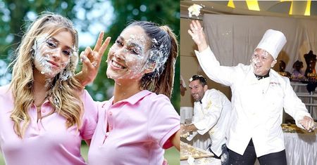 Zawadzka obrzuca tortem nową prowadzącą "Bake Off - ale ciacho"