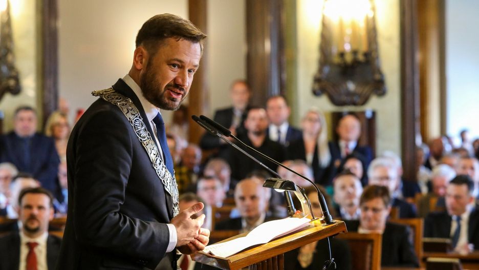 Prezydent Krakowa Aleksander Miszalski