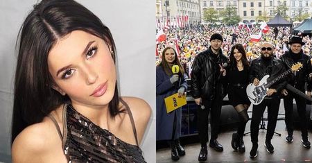 Roksana Węgiel zagrała koncert z okazji Święta Niepodległości. Internauta: "Za darmo czy ZA SIANO?!" 18-latka ODPOWIEDZIAŁA