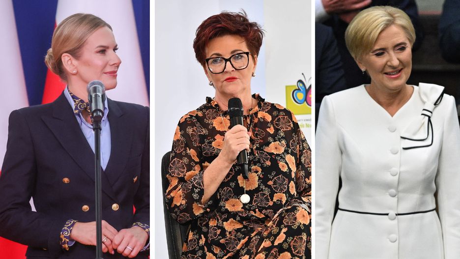 Marta Nawrocka, Jolanta Kwaśniewska, Agata Kornhauser-Duda