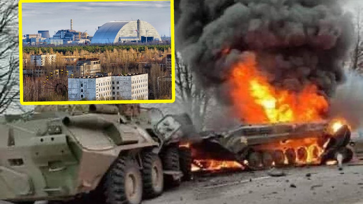 Prezydent Ukrainy: Rosjanie próbują zająć teren elektrowni w Czarnobylu