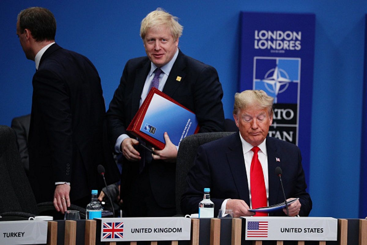 Boris Johnson miał wymienić zalety Donalda Trumpa. Udało mu się podać jedną