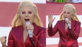 Lady Gaga śpiewa hymn USA na Super Bowl 2016!