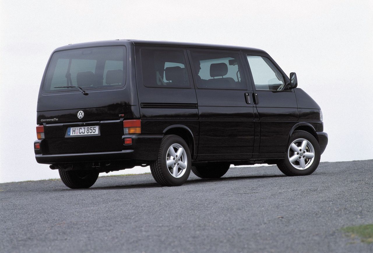 Bogato wyposażony VW Caravelle nie różni się znacząco od Multivana. 