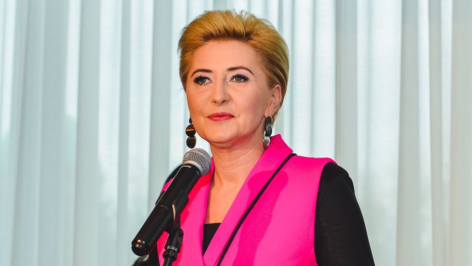 Agata Kornhauser-Duda dostała prezent na Dzień Matki