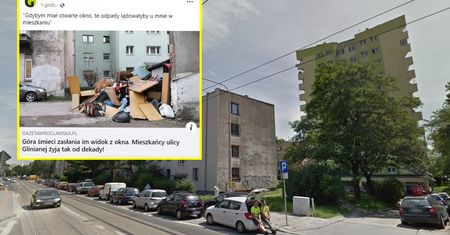 Pod oknami mają górę śmieci. Mieszkańcy Wrocławia mają dość