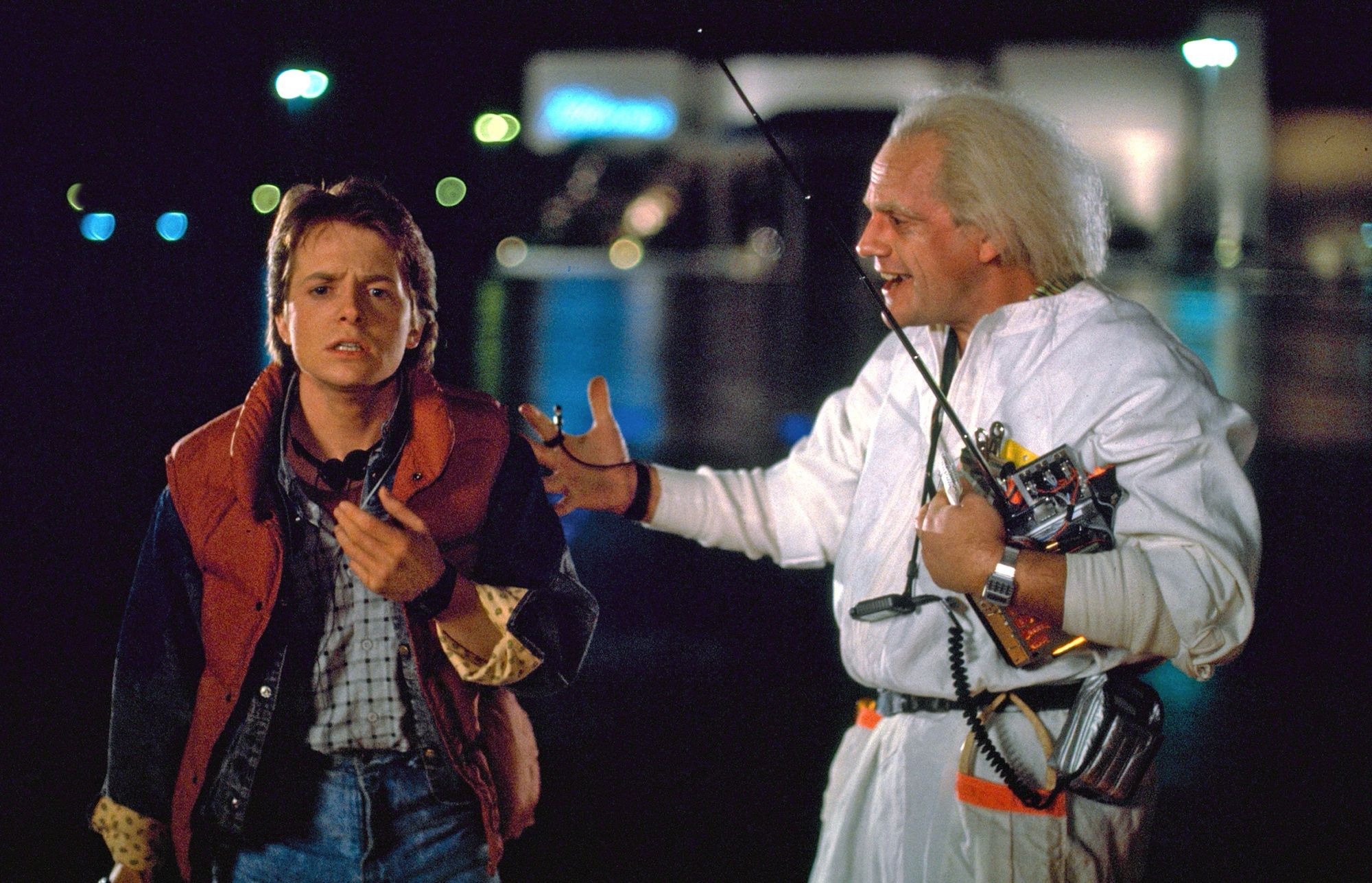 Michael J. Fox w "Powrocie do przyszłości"
